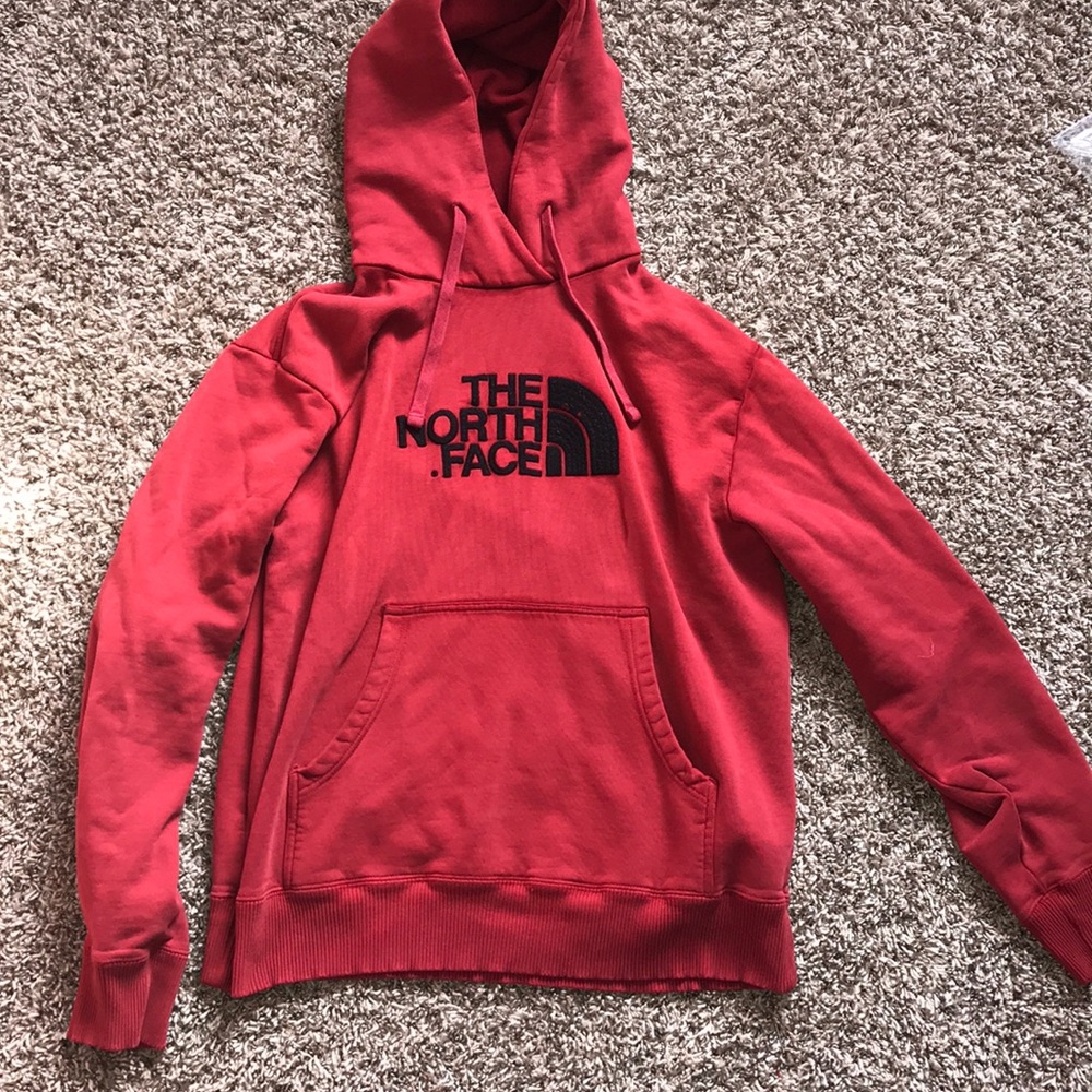 The North Face sweatshirt
